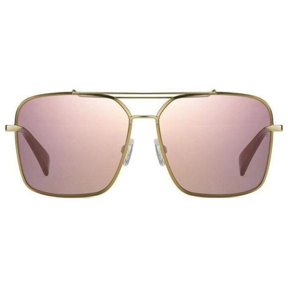 Rag&Bone RNB1010/S - 000 0J Rose Gold Sunglasses Woman - Picture 2 of 3